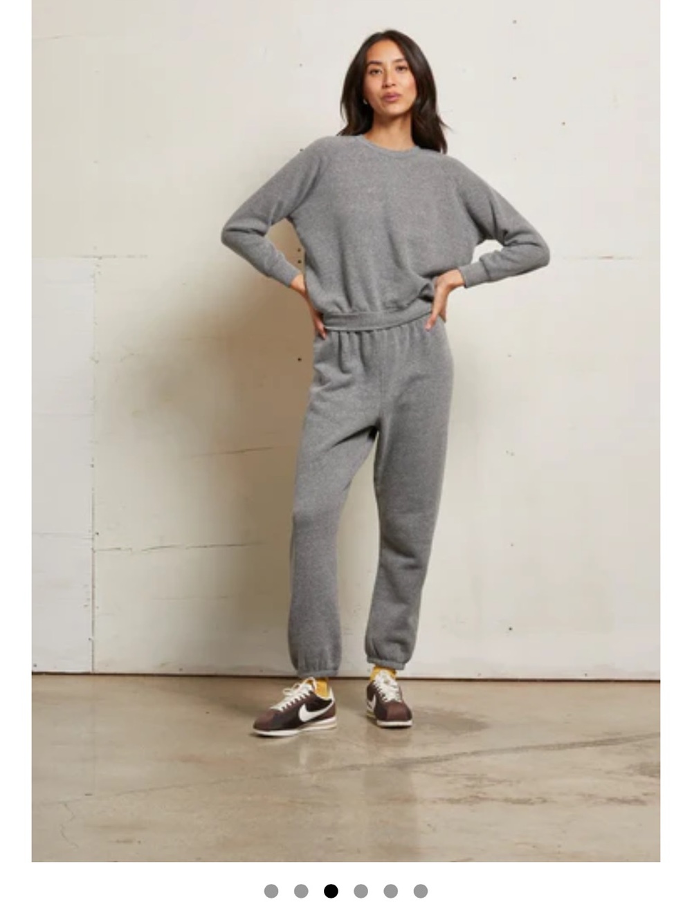 perfectwhitetee Stevie Cozy Knit Joggers